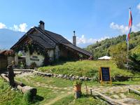 Das Grotto auf dem Monte Comino, Ausgangspunkt unserer zweiten Wanderung 