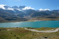 Auf dem Bernina-Pass