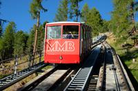 Mit der Bahn auf den Mouttas Muragl