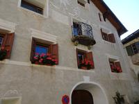 Guarda, Engadiner Häuser