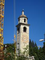 St. Moritz, Schiefer Turm (Neigung 5,5 Grad)