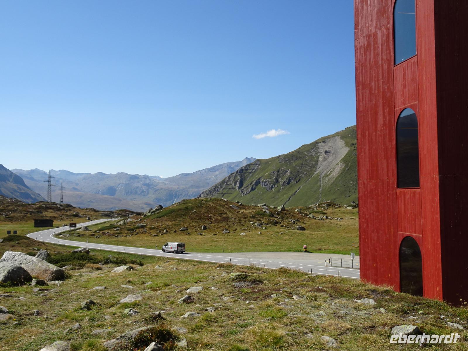 Julier-Pass mit Blick ins Oberhalbstein