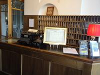 Davos, im Hotel Schatzalp, Empfang