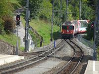 Filisur, der Glacier-Express kommt