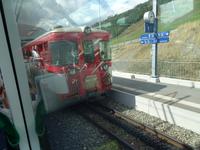 Zugbegegnung in Nätschen (1843m üM)