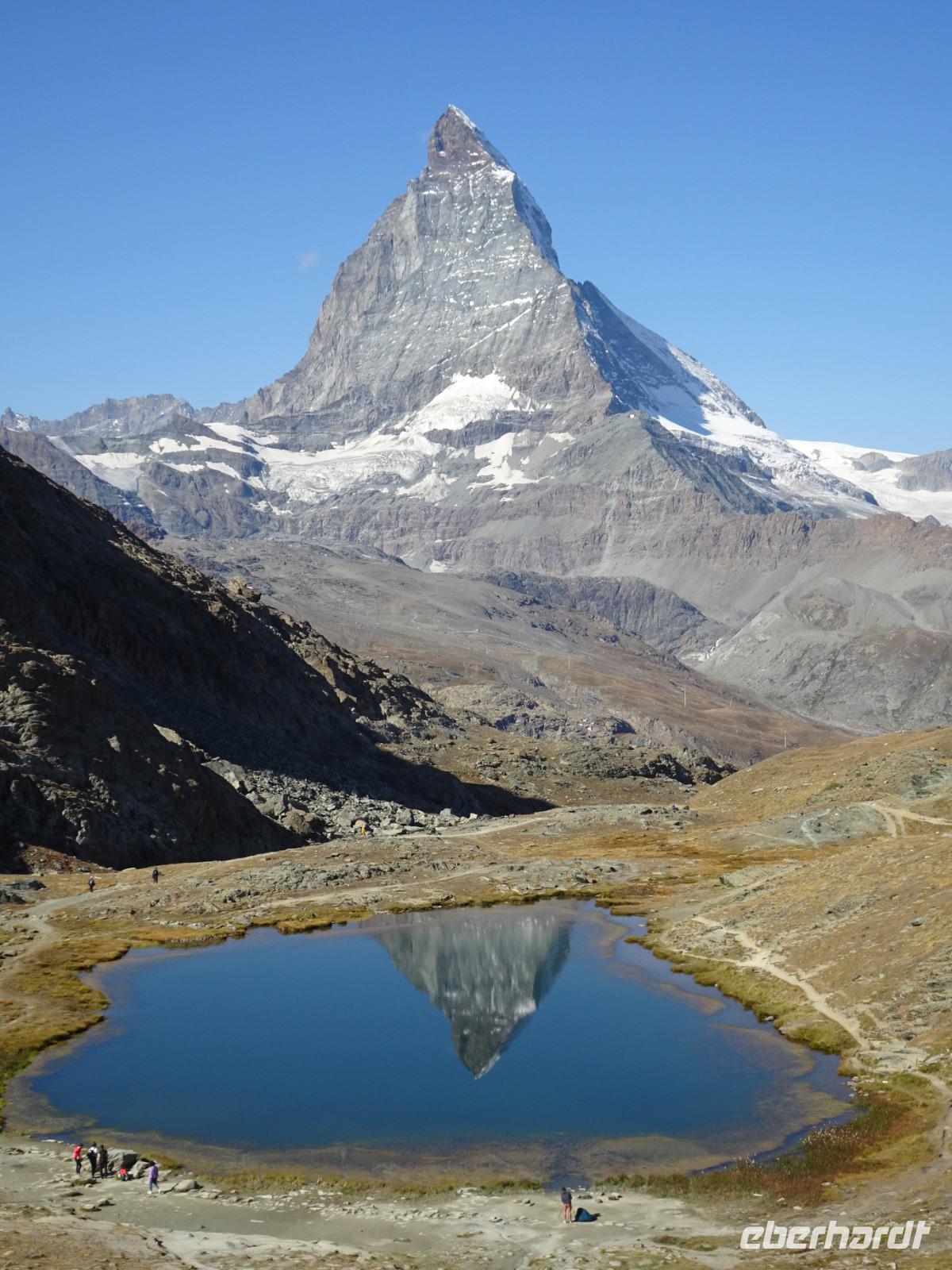 Matterhornspiegelung im Riffelsee