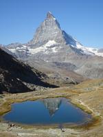 Matterhornspiegelung im Riffelsee