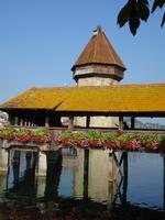 Luzern, Kapellbrücke mit Wasserturm