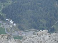Säntis, Blick zum Hotel