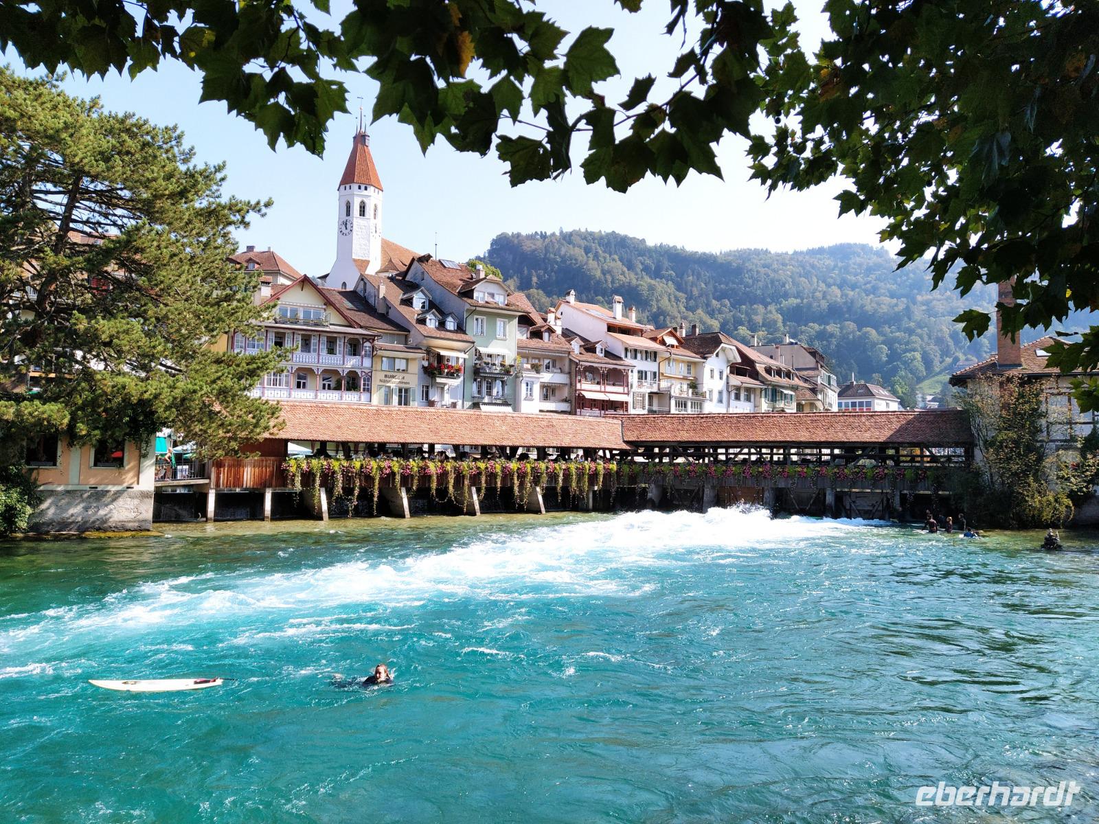 20200918 Thun, Wehr an der Aare