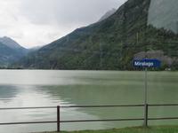 Fahrt mit dem Bernina-Express - Lago di Poschavio