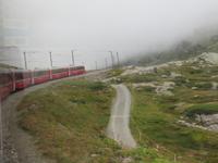 Fahrt mit dem Bernina-Express