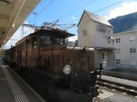 Fahrt mit dem Nostalgie-Zug von Davos nach Filisur - das legendäre Krokodil