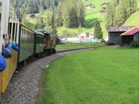 Fahrt mit dem Nostalgie-Zug von Davos nach Filisur