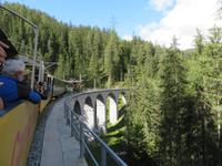 Fahrt mit dem Nostalgie-Zug von Davos nach Filisur