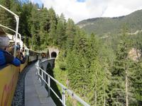 Fahrt mit dem Nostalgie-Zug von Davos nach Filisur