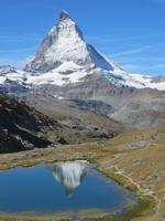 Zermatt - Wanderung zum Riffelsee und nach Riffelberg - Matterhorn-Spiegelung