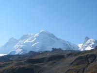 Zermatt - Fahrt auf das Kleine Matterhorn - Blick zum Breithorn und zum Kleinen Matterhorn
