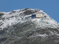 Zermatt - Fahrt auf das Kleine Matterhorn - Blick zur Hörnli-Hütte