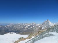 Zermatt - auf dem Kleinen Matterhorn - Panorama auf dem Kleinen Matterhorn