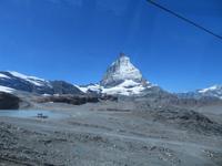 Zermatt - Talfahrt vom Kleinen Matterhorn - Blick zum Matterhorn