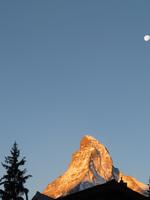 Zermatt -Sonnenaufgang am Matterhorn