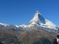 Zermatt - auf dem Rothorn - Blick zum Matterhorn