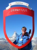 Zermatt - auf dem Rothorn - Reiseleiterin Annette Weise