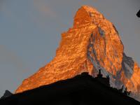 Zermatt - Sonnenaufgang am Matterhorn