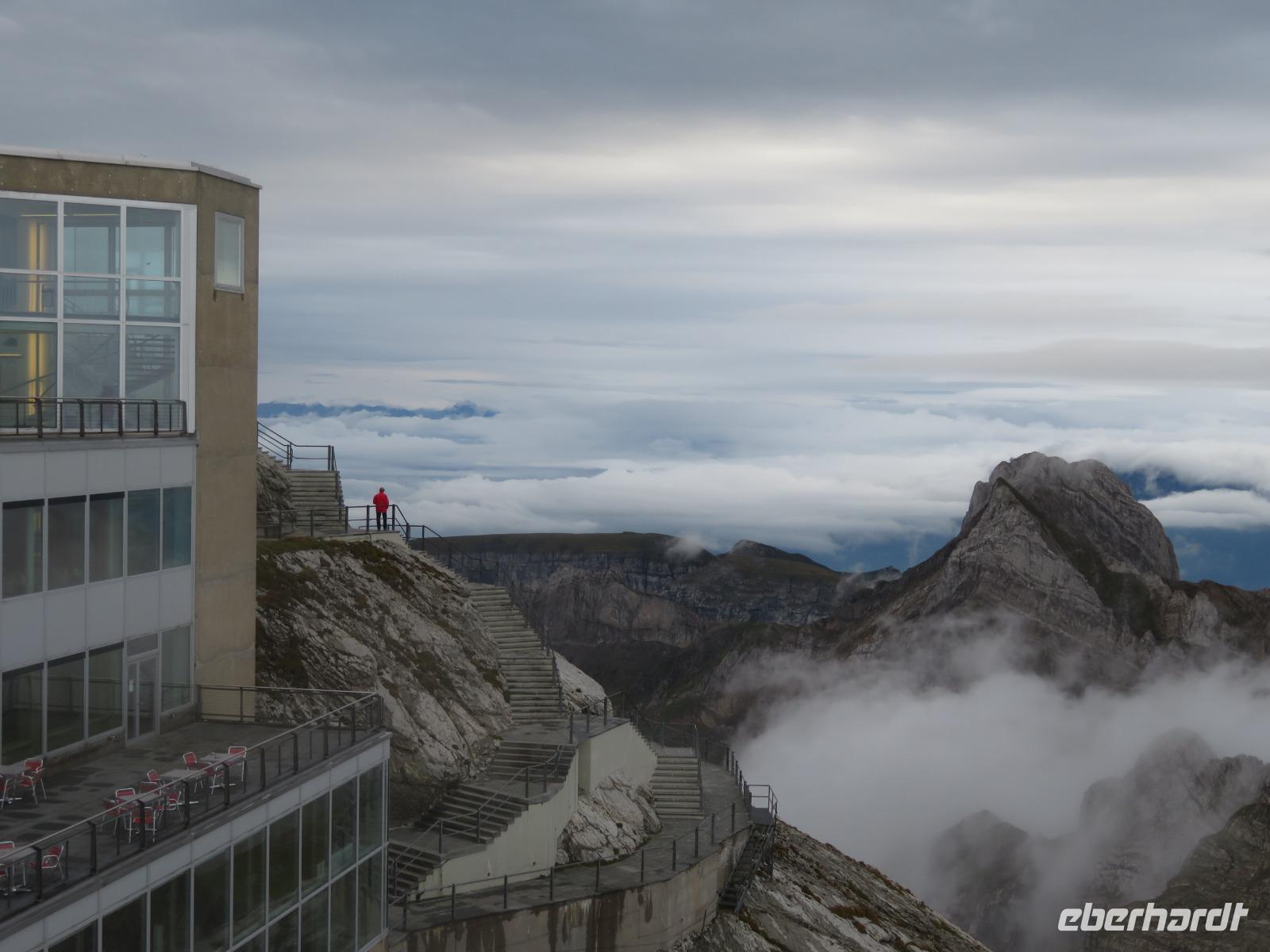 Frühstück auf dem Säntis