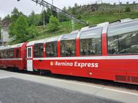 Fahrt mit dem Bernina-Express