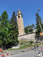 Engadin-Rundfahrt - St. Moritz (Schiefer Turm)