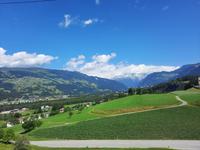 Fahrt mit dem Glacier-Express (Hinterrheintal bei Thusis)