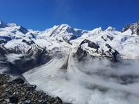 Gornergrat - Blick zum Gornergletscher