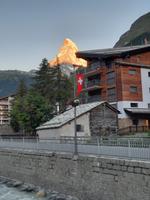 Zermatt - letzte Blicke auf das Matterhorn am Abreisetag...