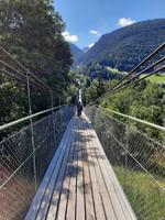 Fahrt von Täsch zur Schwägalp - Hängebrücke 