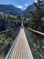 Fahrt von Täsch zur Schwägalp - Hängebrücke 