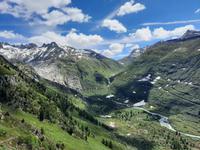 Fahrt von Täsch zur Schwägalp - Impressionenen von der Grimselpass -Straße...