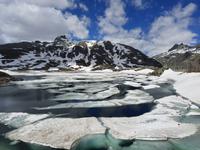 Fahrt von Täsch zur Schwägalp - Grimselpass (Totensee)