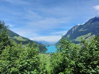 Fahrt von Täsch zur Schwägalp - Blick auf den Lungernsee und Pilatus