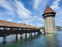 Luzern - Kapellbrücke mit Wasserturm