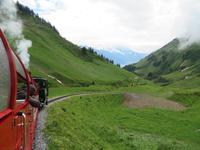 Fahrt mit der Brienzer Rothornbahn