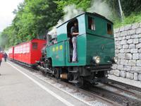 Brienzer Rothornbahn in der Talstation