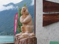 Brienz - das Holzschnitzerdorf - schöne Holzplastiken