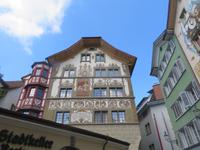 Luzern - kleiner Stadtrundgang - Buntes Bürgerhaus