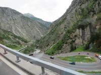 Fahrt durch die Schöllenenschlucht