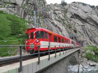 Stopp an der Teufelsbrücke