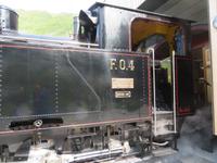 Fahrt mit der Furka-Dampfbahn