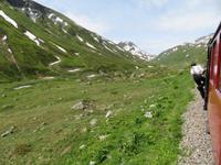 Fahrt mit der Furka-Dampfbahn