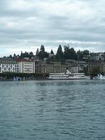 Fahrt mit dem Schiff nach von Luzern nach Vitznau